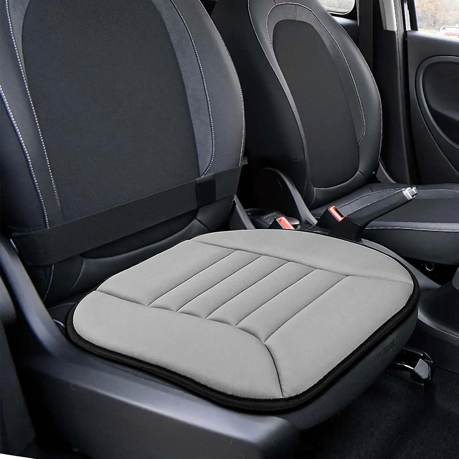 Car Seat Cushion with 1.2inch Comfort Memory Foam, Custom Logo For Your Cars, Seat Cushion for Car and Office Chair LM19989