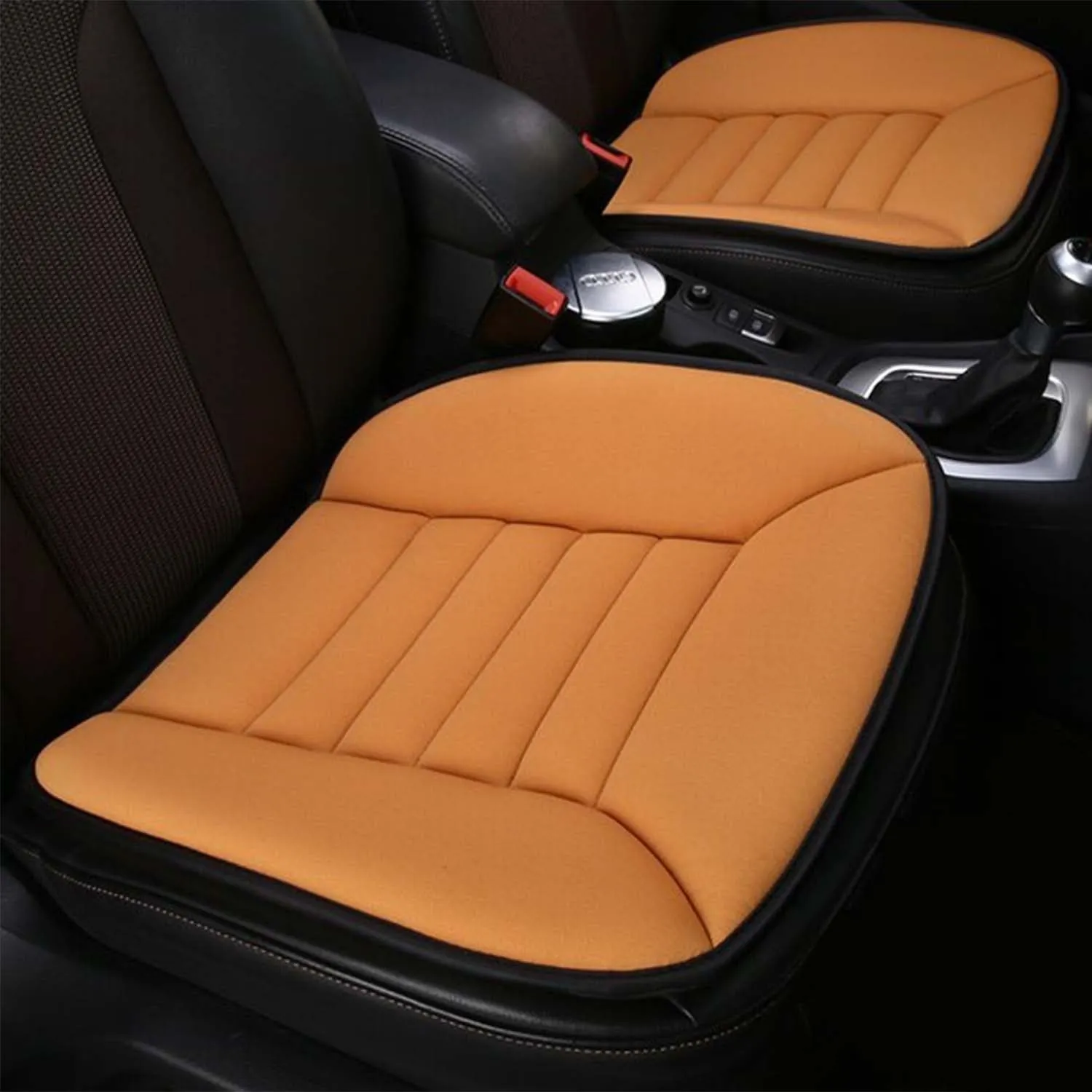 Car Seat Cushion with 1.2inch Comfort Memory Foam, Custom Logo For Your Cars, Seat Cushion for Car and Office Chair LM19989
