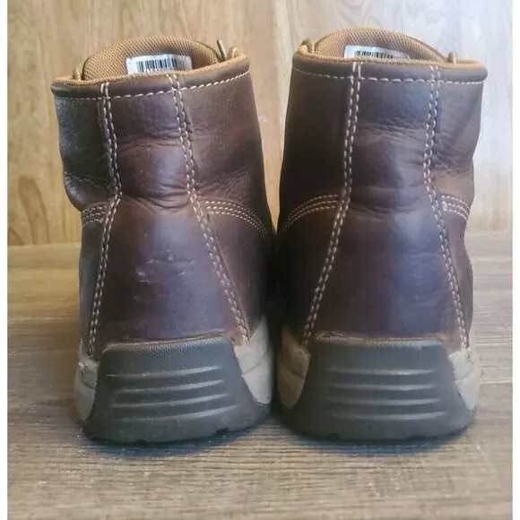 Carhartt Leather Lightweight Boots Mens Size 9.5 Brown