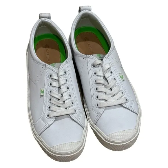Cariuma Men’s Canvas Low Top Off-White Comfort Sneakers Men’s Size US 10