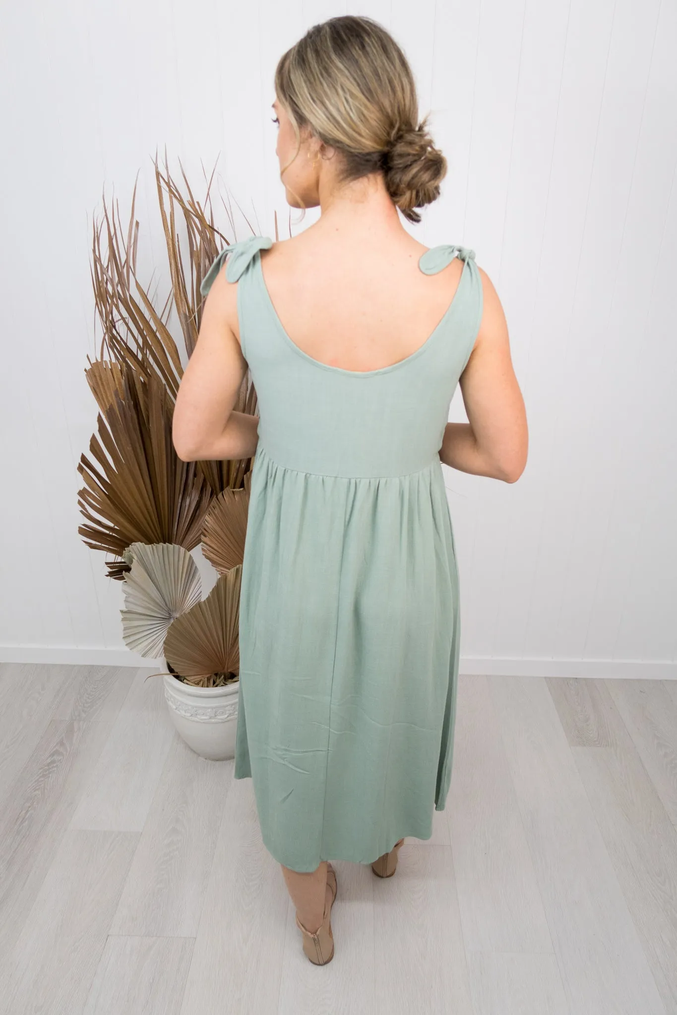 Casey Dress -Sage