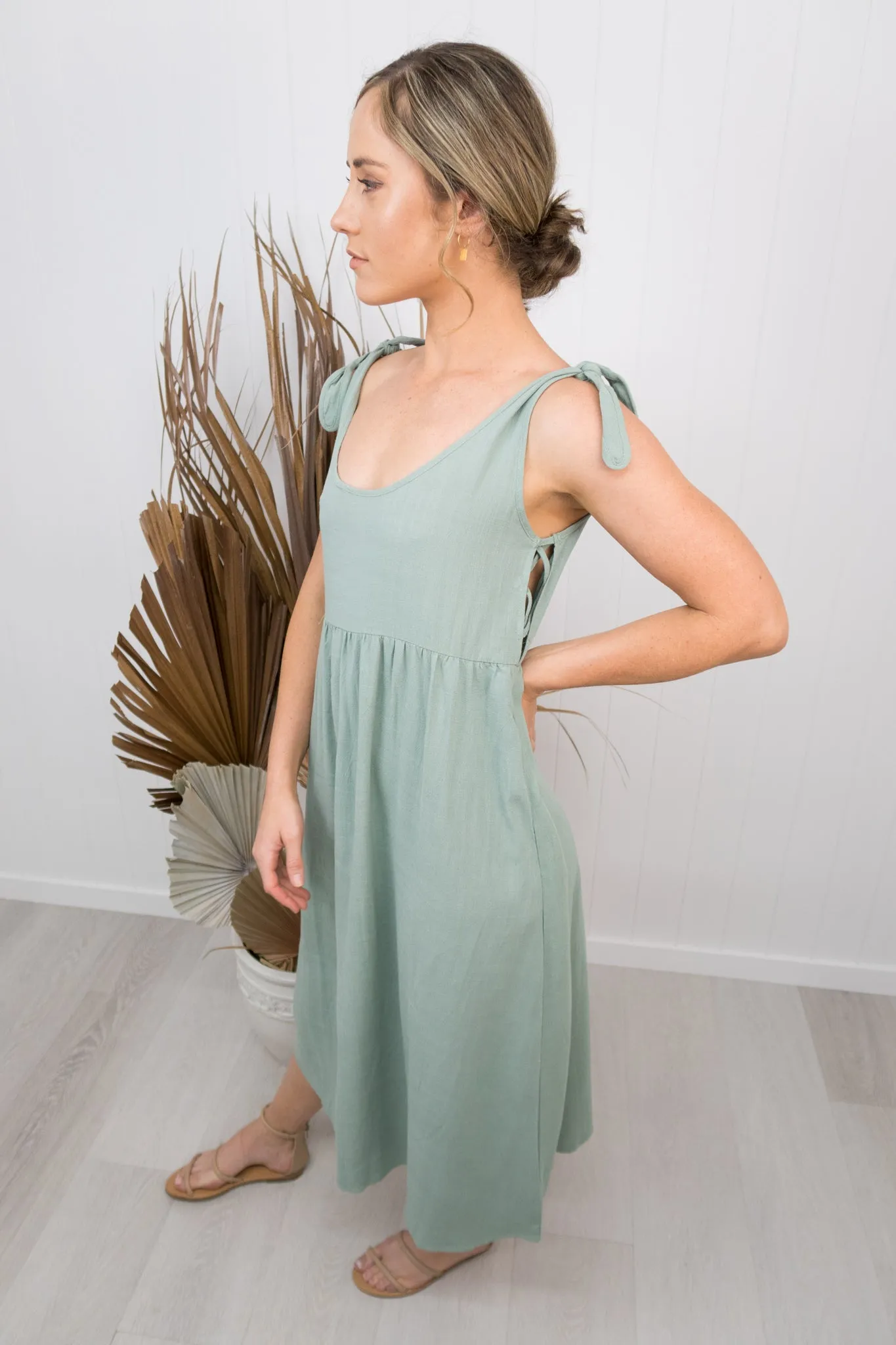Casey Dress -Sage
