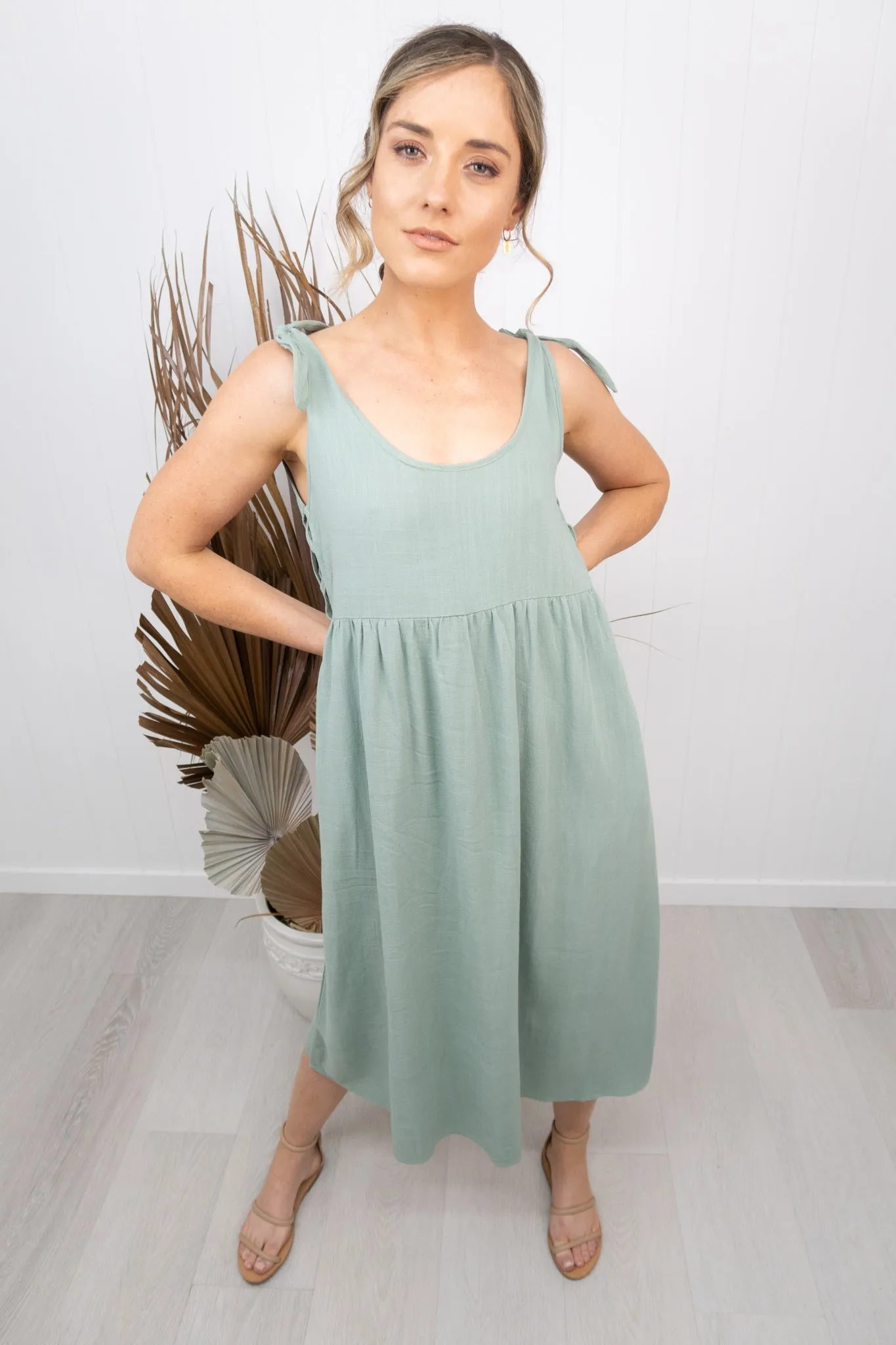 Casey Dress -Sage