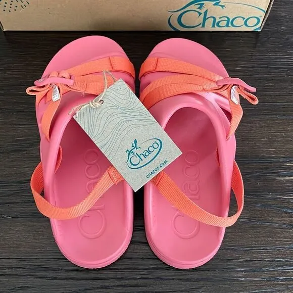 Chaco Childrens Chillos Sport Kids Rose Size 3 New