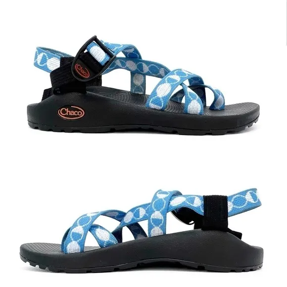 Chaco Z/2 Adjustable Strap Classic Sandal Women’s Size 9 Phase Azure Blue EUC