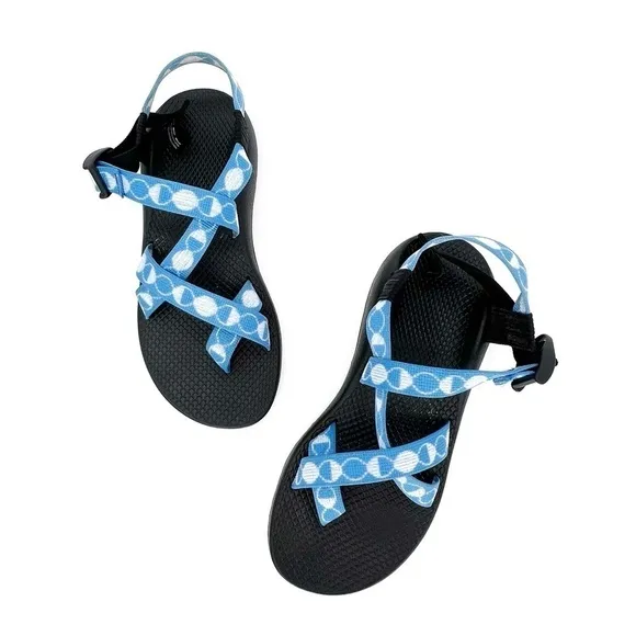 Chaco Z/2 Adjustable Strap Classic Sandal Women’s Size 9 Phase Azure Blue EUC