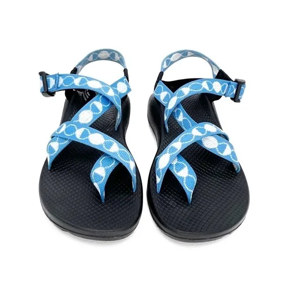 Chaco Z/2 Adjustable Strap Classic Sandal Women’s Size 9 Phase Azure Blue EUC