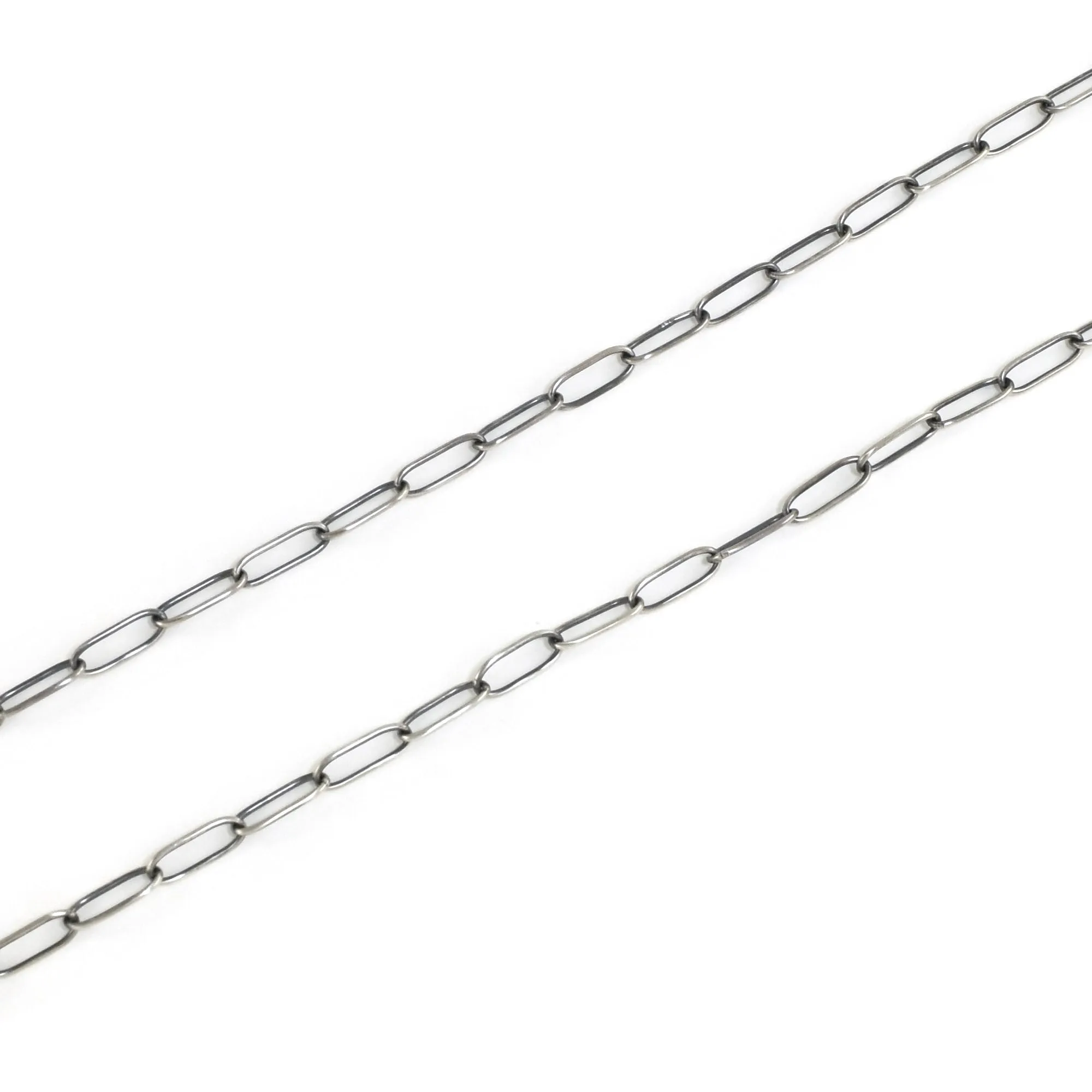 Chain - Handmade Dark Silver