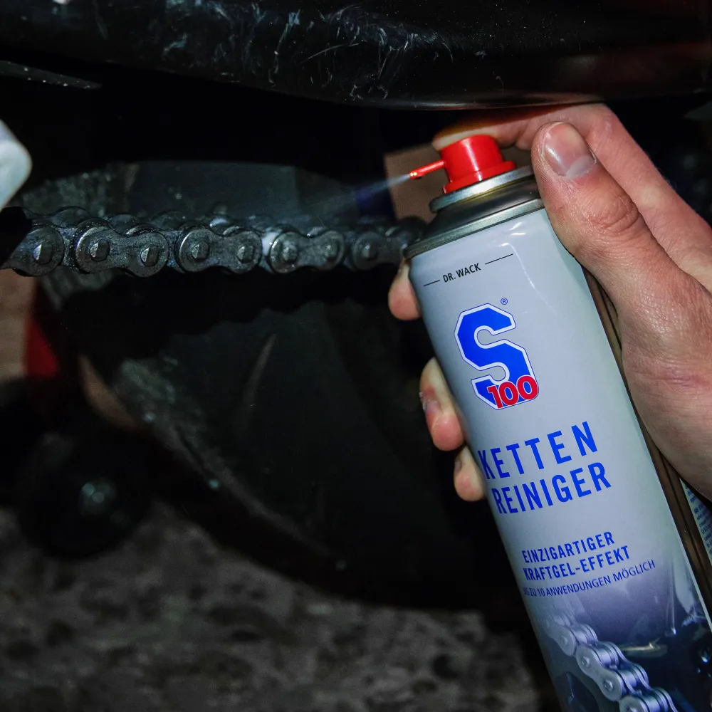 Chain Maintenance :- Chain Cleaner