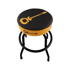 Charvel 24" Guitar Logo Barstool, Black/Yellow