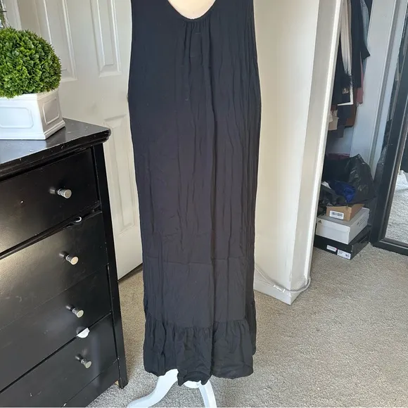 CHASER HEIRLOOM WOVEN TIERED LOW BACK MAXI SUNDRESS