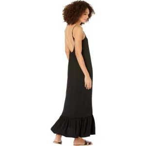 CHASER HEIRLOOM WOVEN TIERED LOW BACK MAXI SUNDRESS
