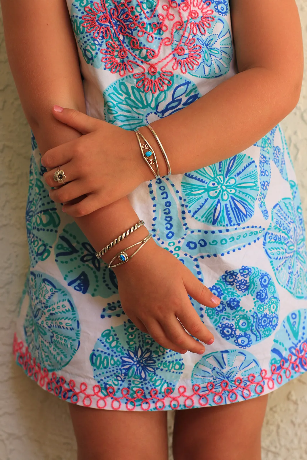 Children's Sterling Silver Twist Bracelet