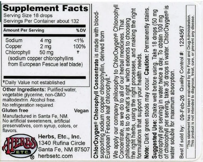 Chloroxygen 2oz