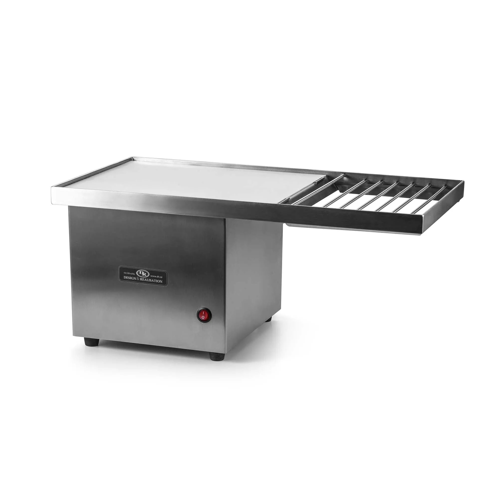 Chocolate Vibrating Table with Grid