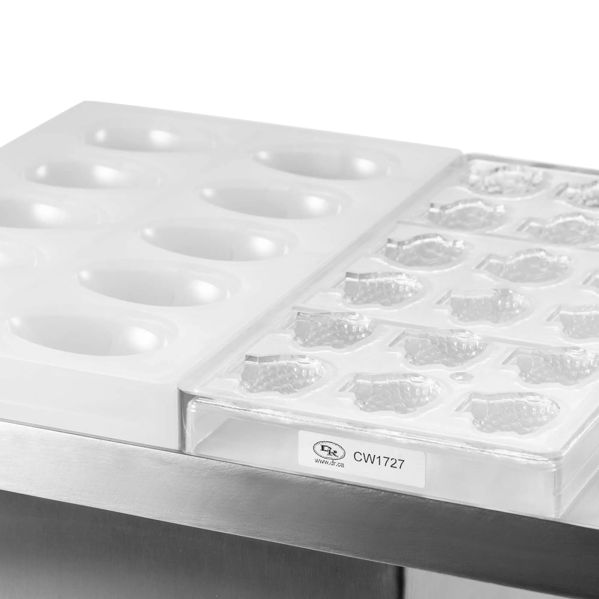Chocolate Vibrating Table with Grid
