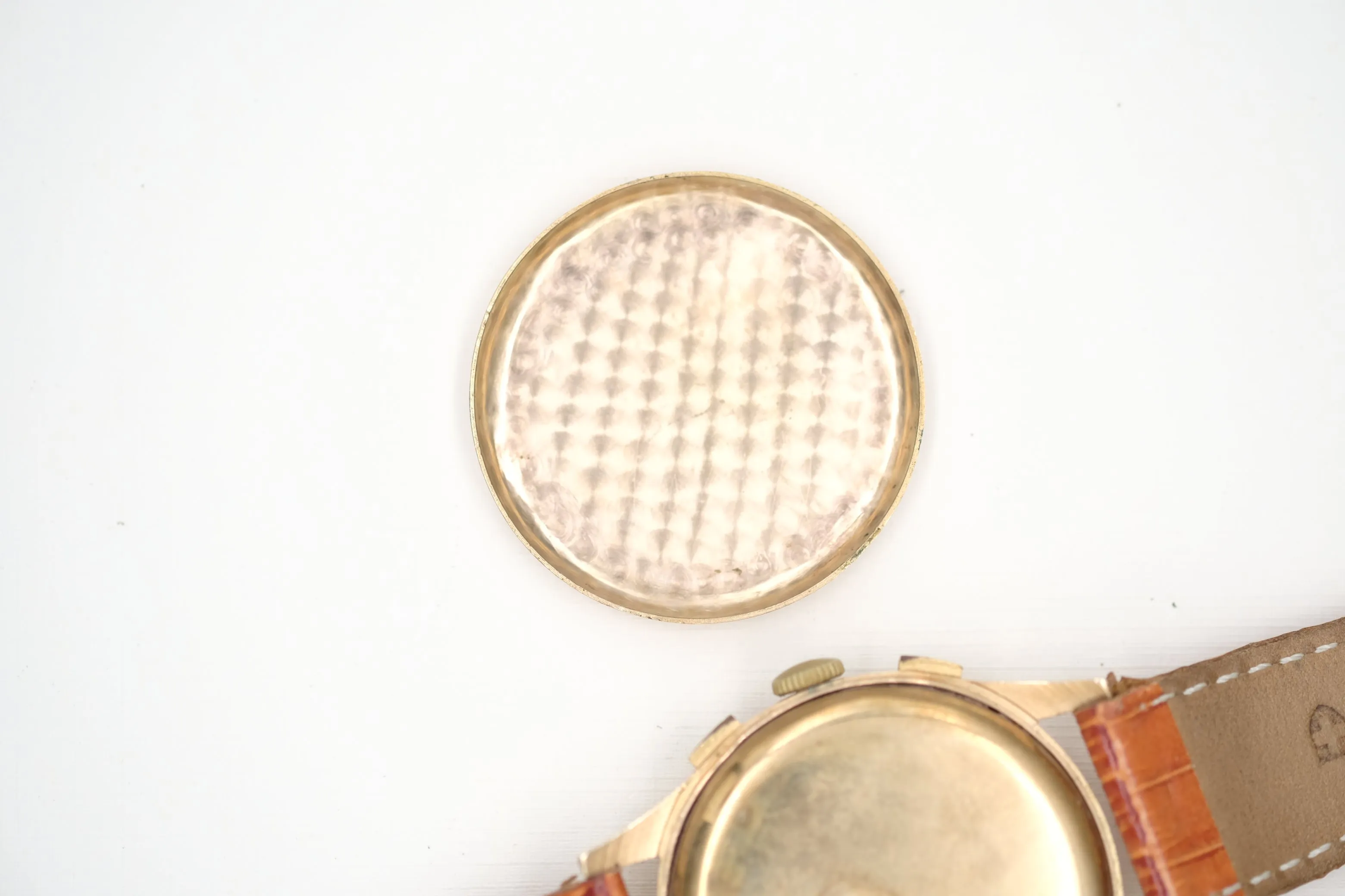 Chronographe Suisse Antimagnetique 18K - 1950's