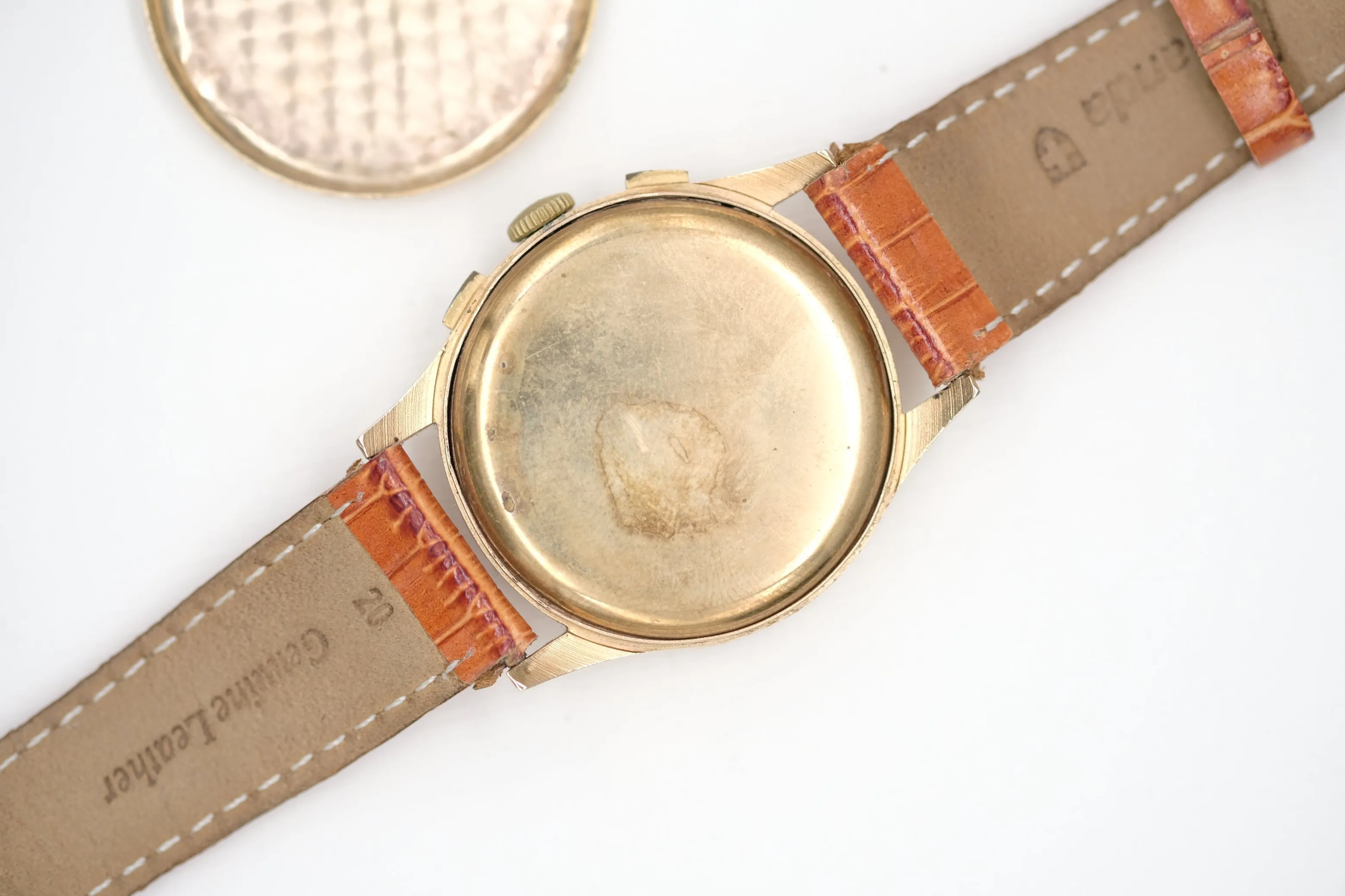 Chronographe Suisse Antimagnetique 18K - 1950's