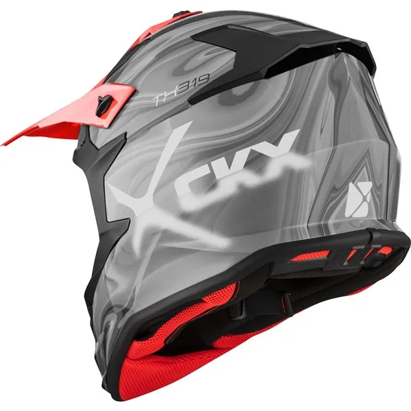 CKX TX319 Full-Face MX Off-Road Helmet - Volcanic Graphic