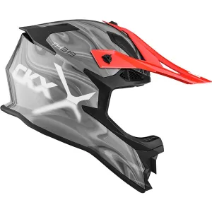 CKX TX319 Full-Face MX Off-Road Helmet - Volcanic Graphic