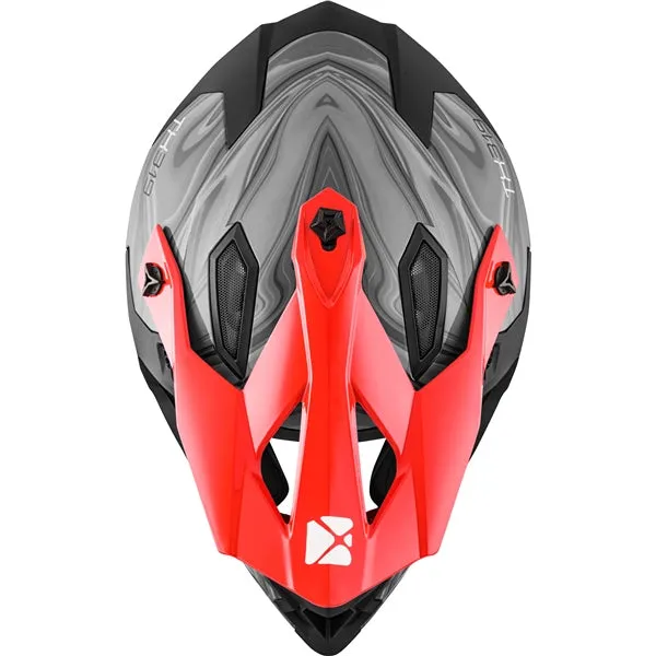 CKX TX319 Full-Face MX Off-Road Helmet - Volcanic Graphic