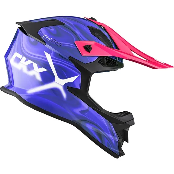 CKX TX319 Full-Face MX Off-Road Helmet - Volcanic Graphic