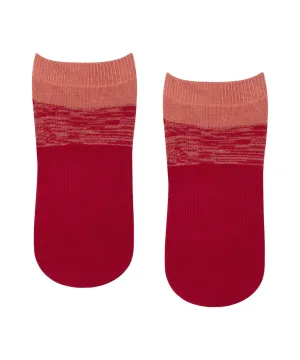 Classic Low Rise Grip Socks - Fade Banksia