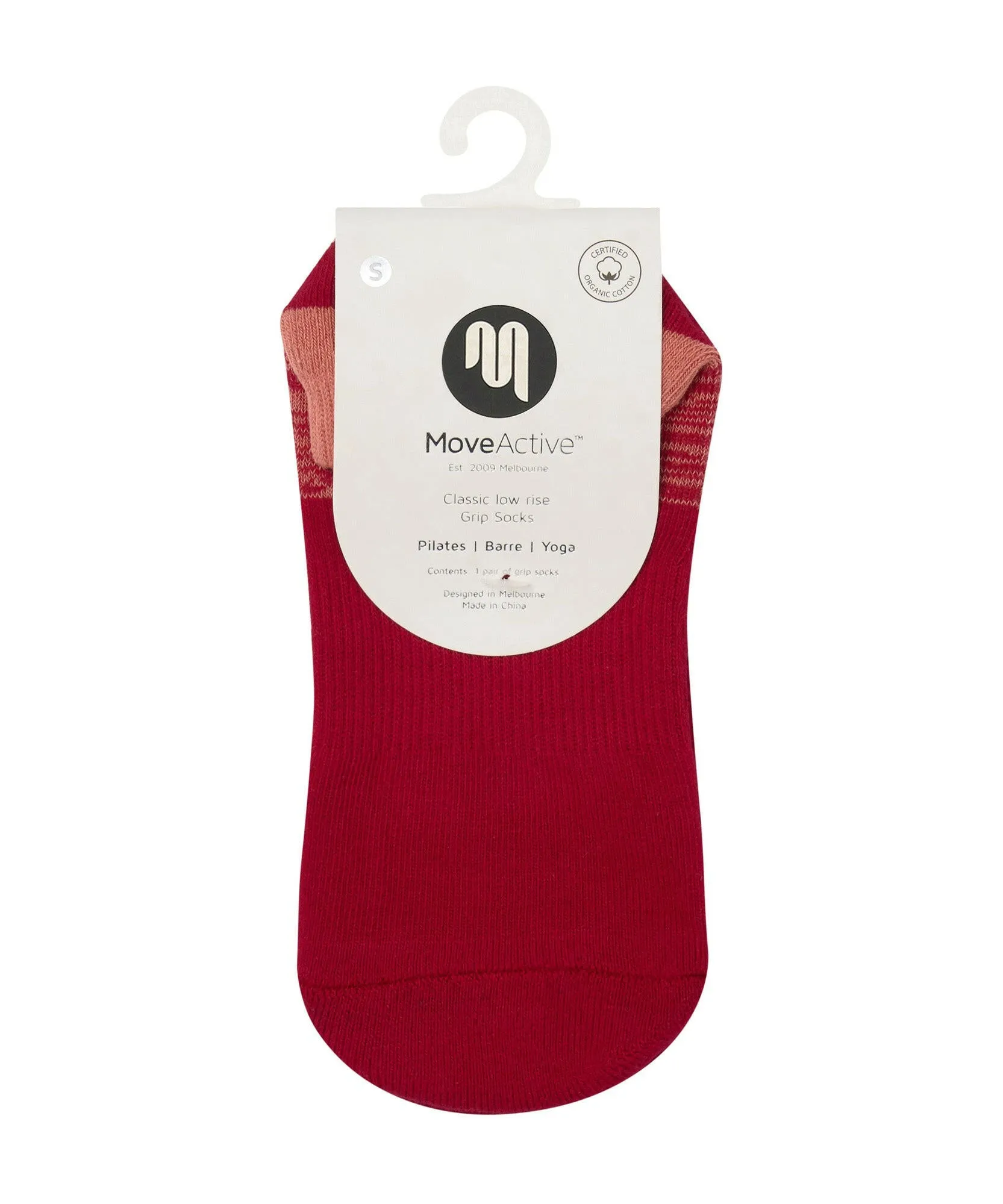 Classic Low Rise Grip Socks - Fade Banksia