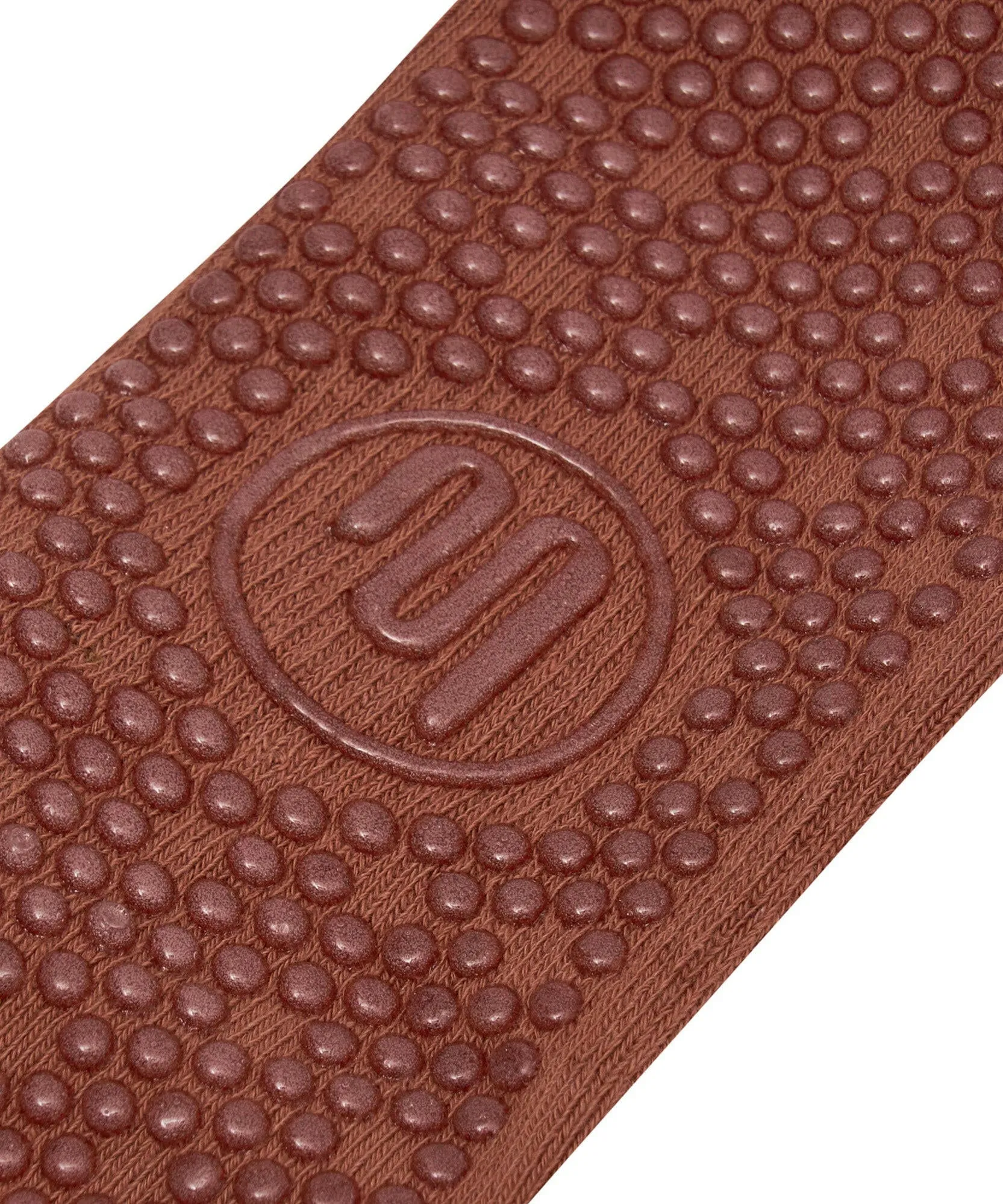 Classic Low Rise Grip Socks - Red Earth