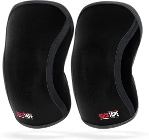 Classic Rocktape Assassins Knee Sleeves- Black  7mm