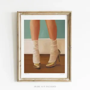Clickety Clack Art Print - 8.5" X 11"