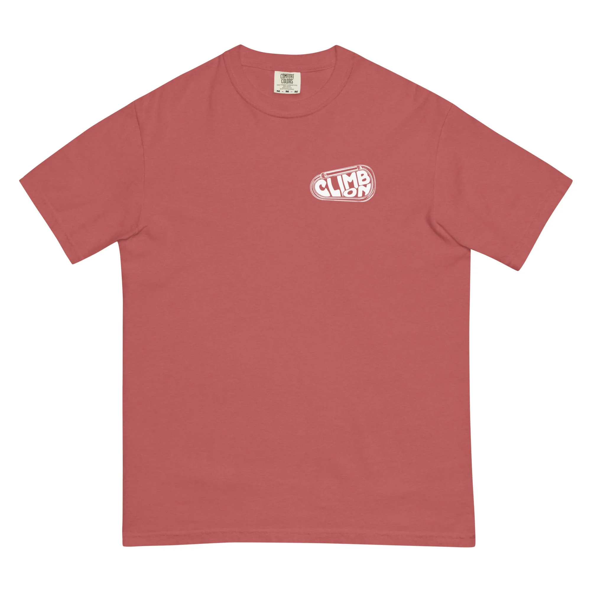 Climb On Front & Back Print Tee