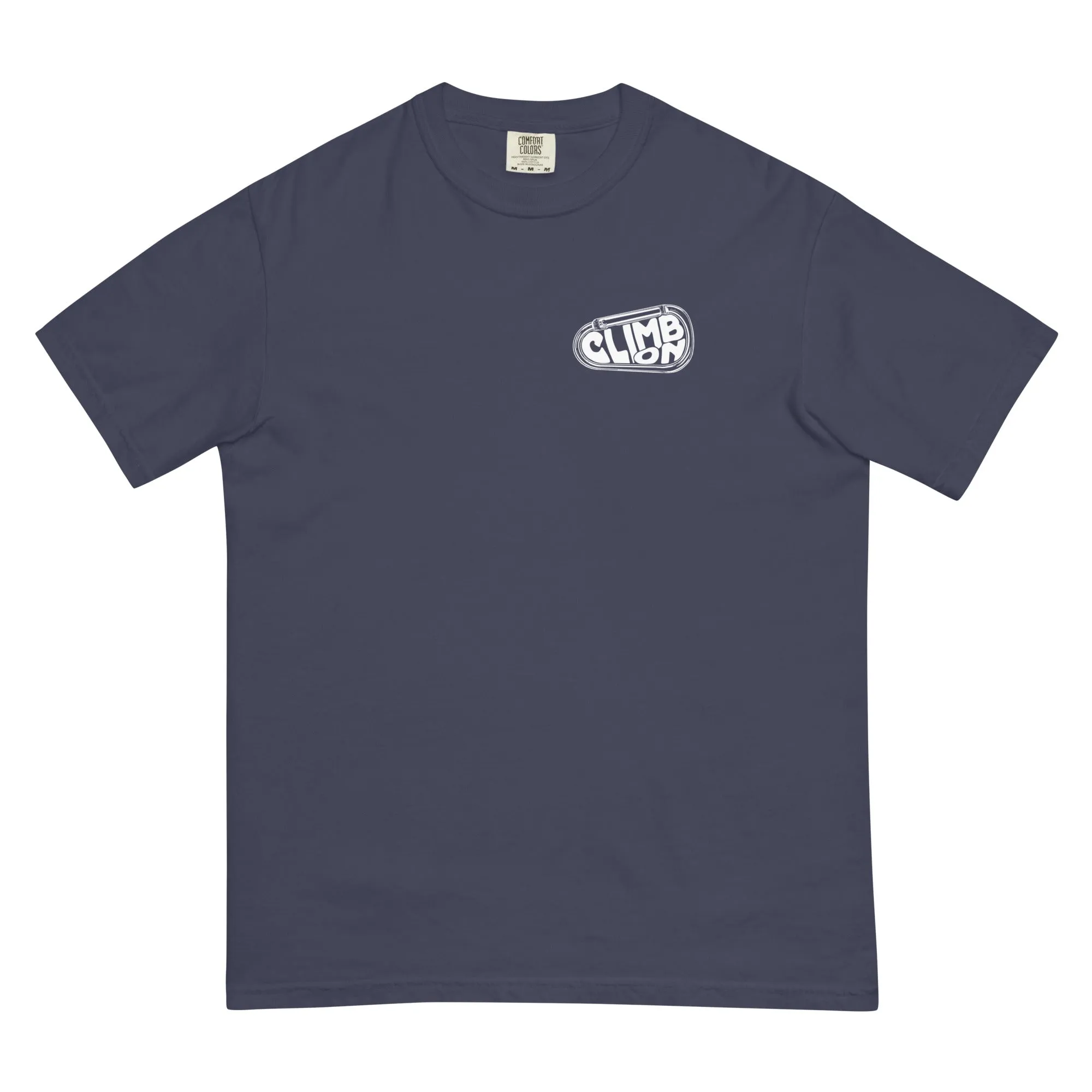 Climb On Front & Back Print Tee
