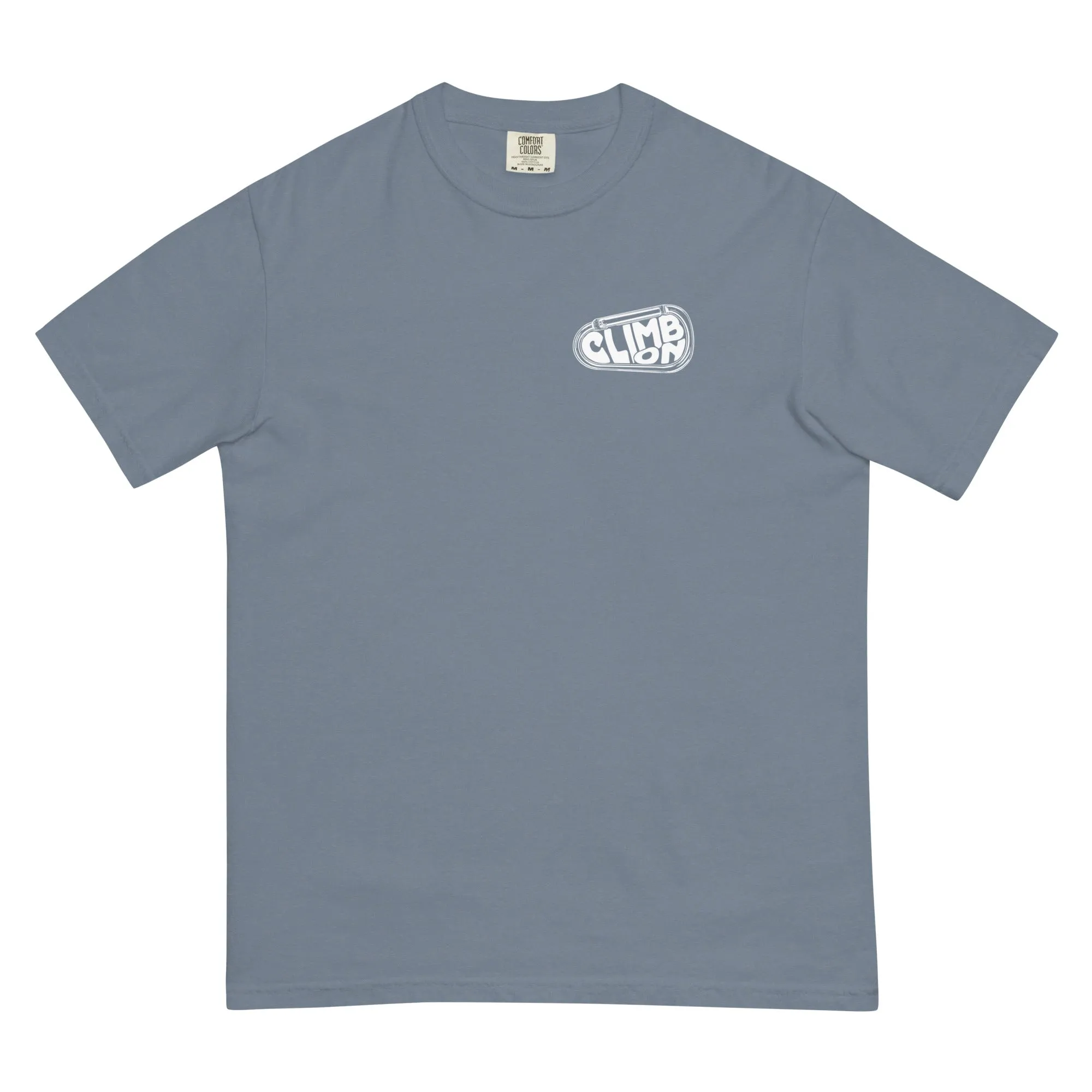 Climb On Front & Back Print Tee