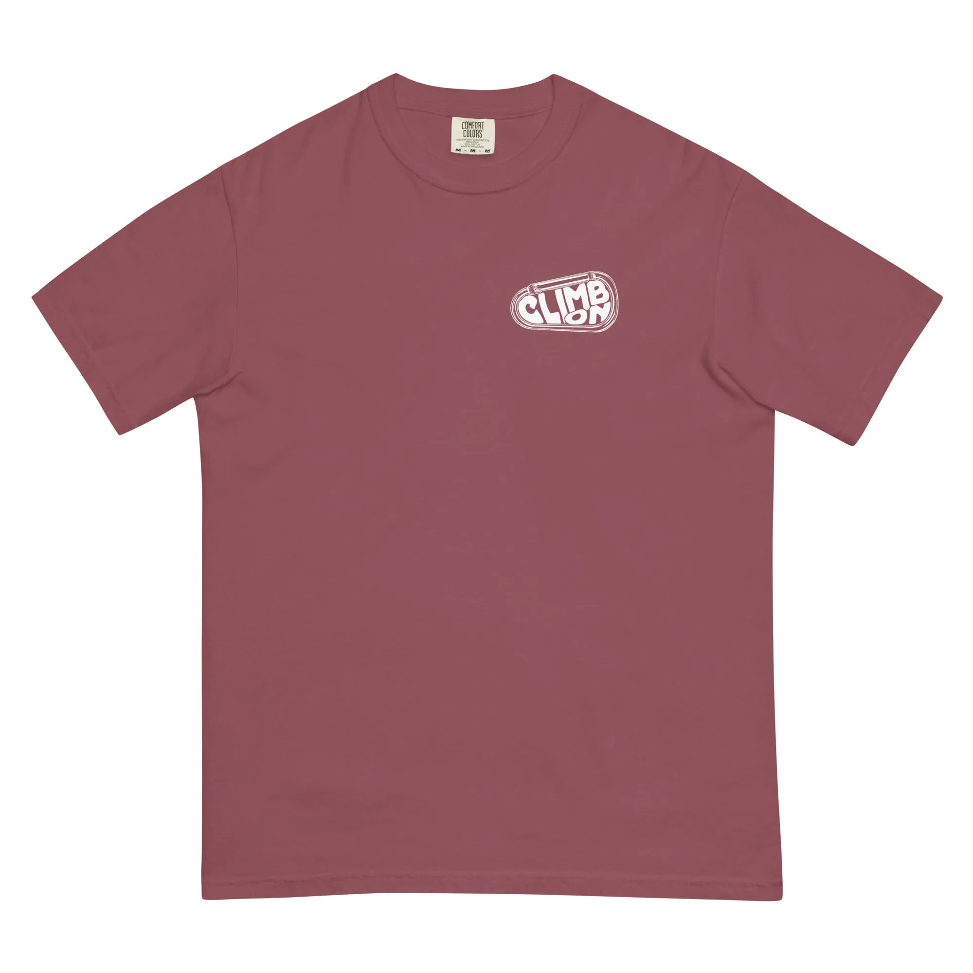 Climb On Front & Back Print Tee