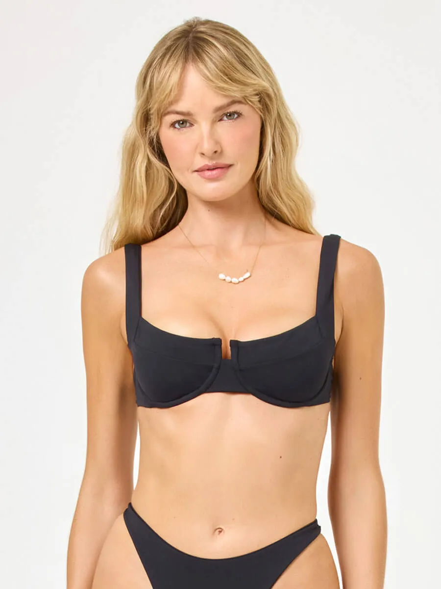 Coast to Coast Top in Black