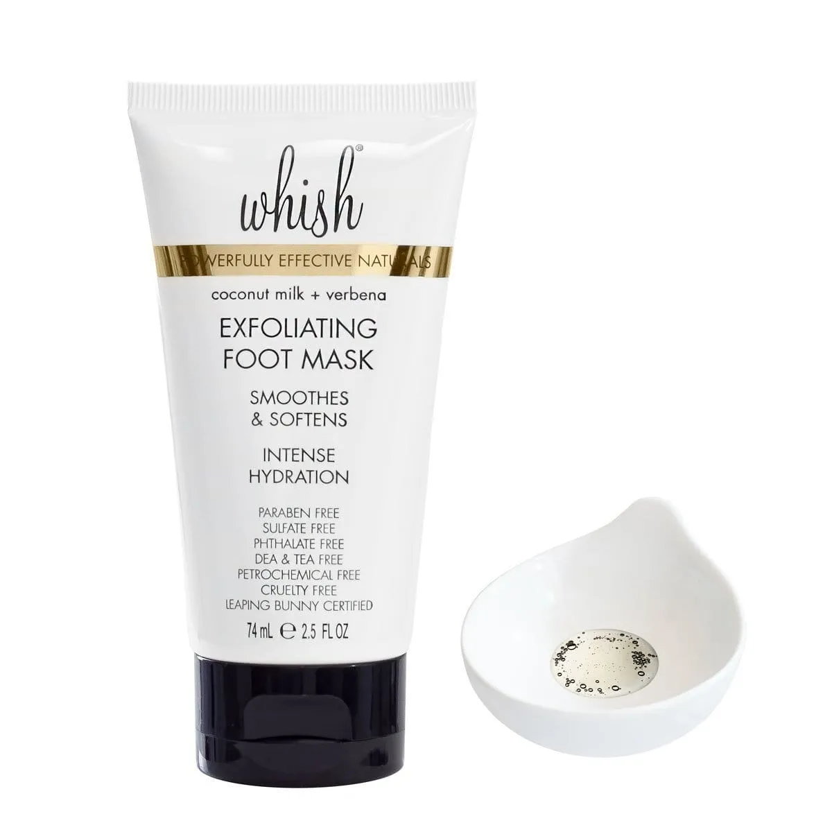 Coconut Milk   Verbena Exfoliating Foot Mask