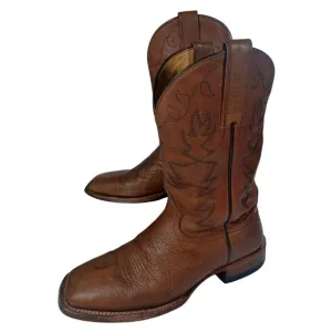 Cody James Men's Jameson Leather Western Boots Square Toe BCJSP21L4 8 1/3 D