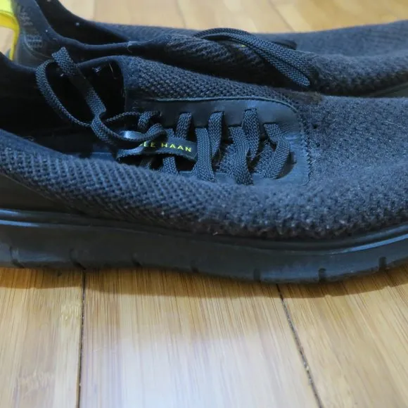 Cole Haan Generation Zerogrand C30172 Stitchlite Men's Size 12 Black Mesh Knit