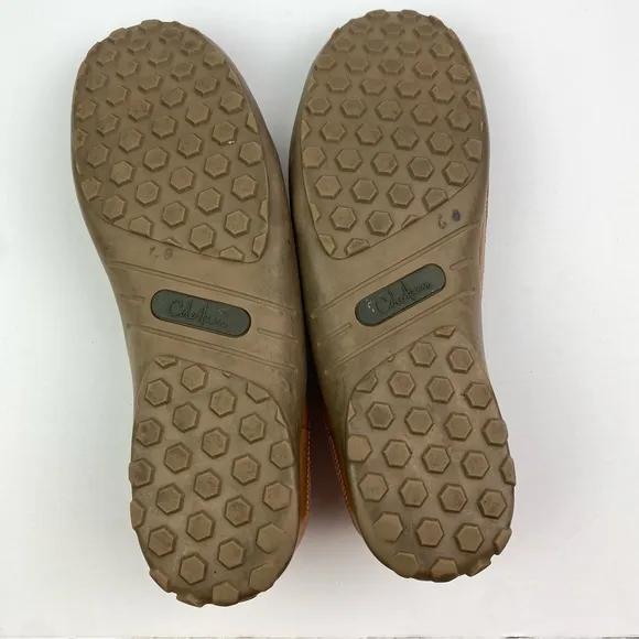 Cole Haan | Men's Tan Suede Leather Slip On Driver 11.5