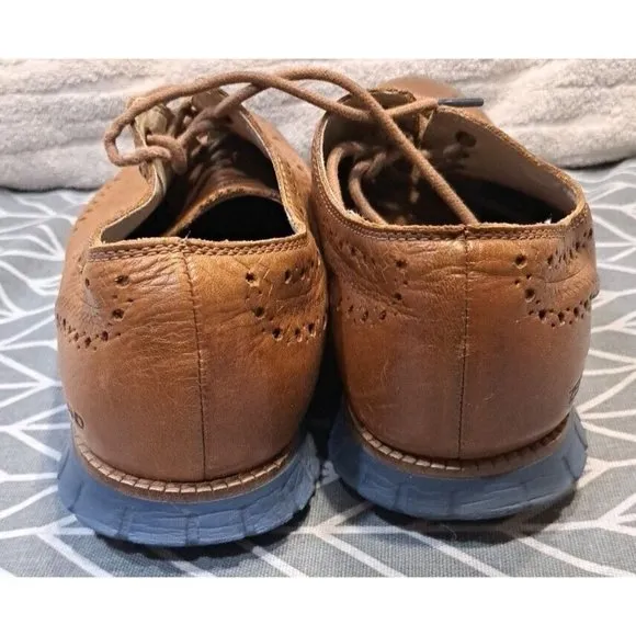 Cole Haan Men's Zerogrand Wing OX Oxford, british tan leather/java, 10 Med US