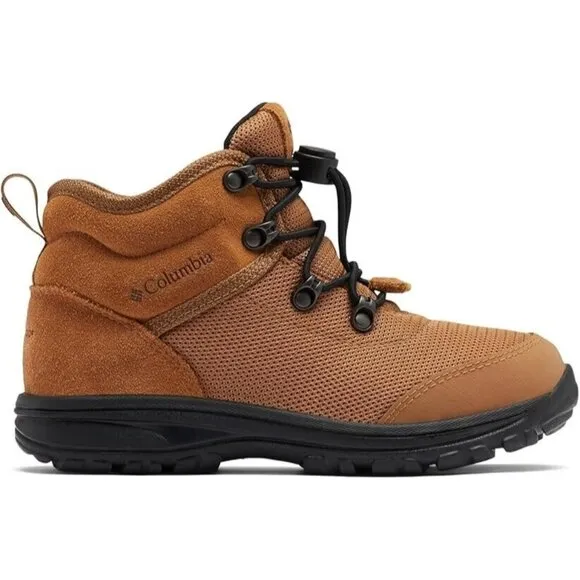 Columbia Big Kid Fairbanks Mid top hiking boots Size 7 boy girl NEW