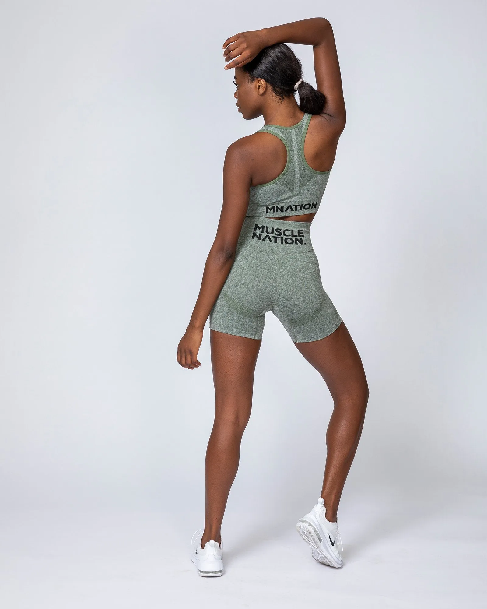 Comfort Seamless Bra - Khaki Marl