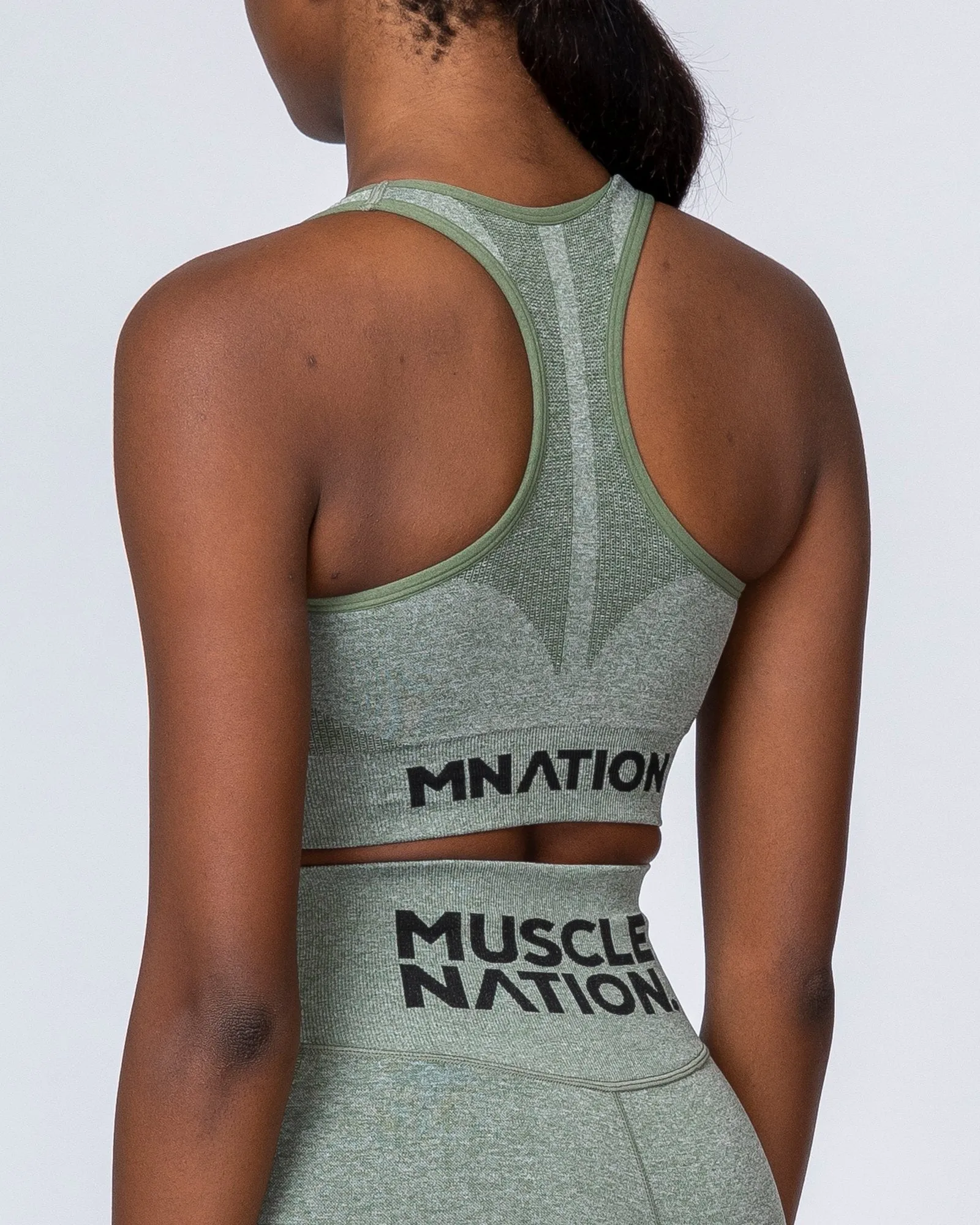 Comfort Seamless Bra - Khaki Marl