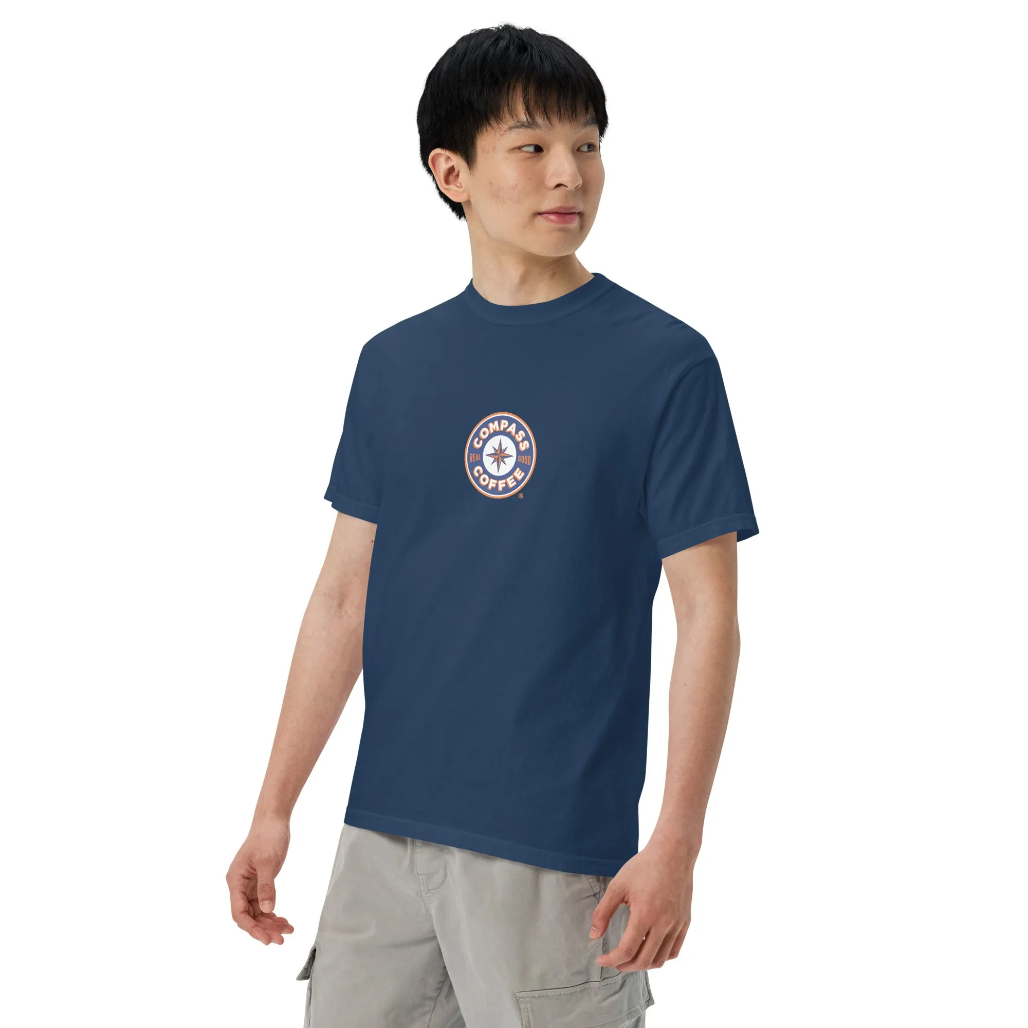Compass Coffee Heavyweight Tee