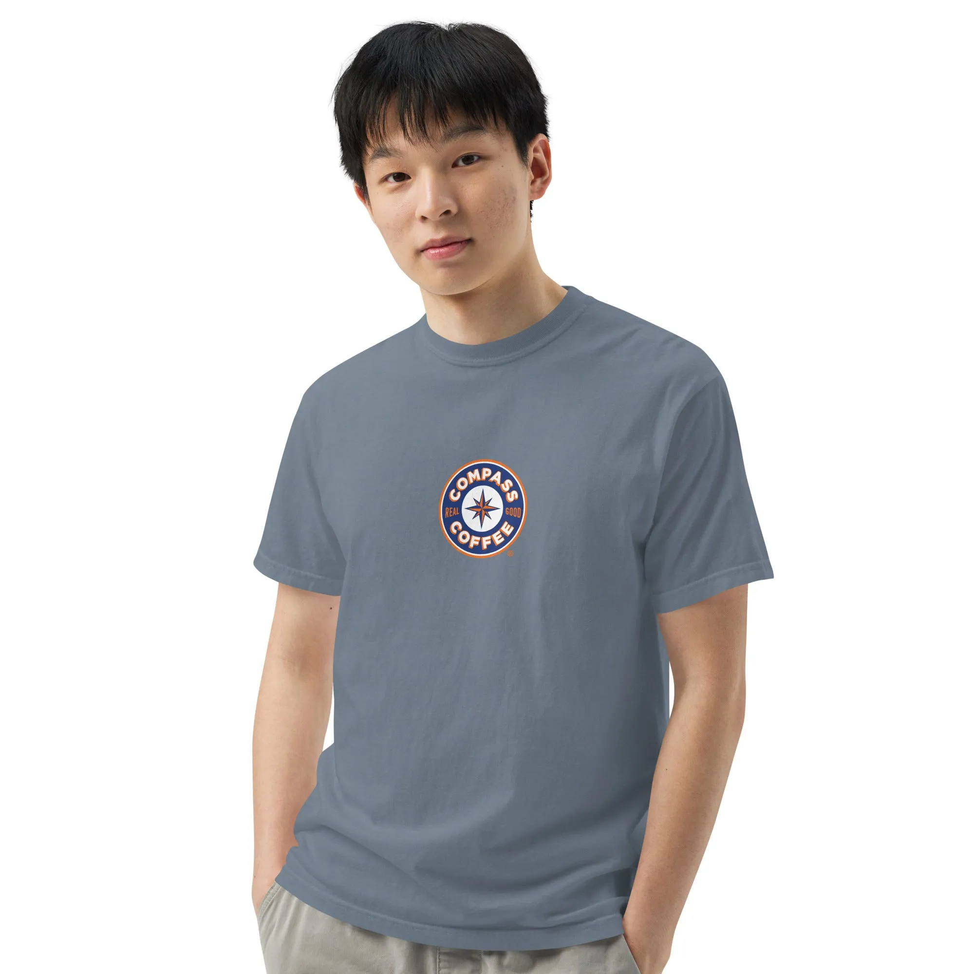 Compass Coffee Heavyweight Tee