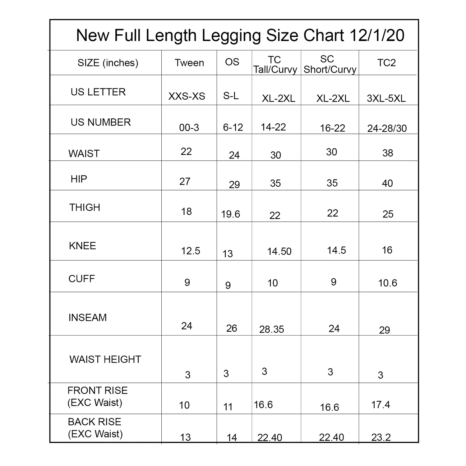 Concealed Carry Black  Leggings 230 gsm Thick Not See Through - Full Length