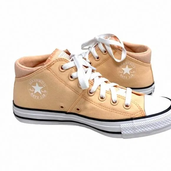 Converse Chuck Taylor All Star Madison Mid Sneakers A05002F Canvas Coral Women's