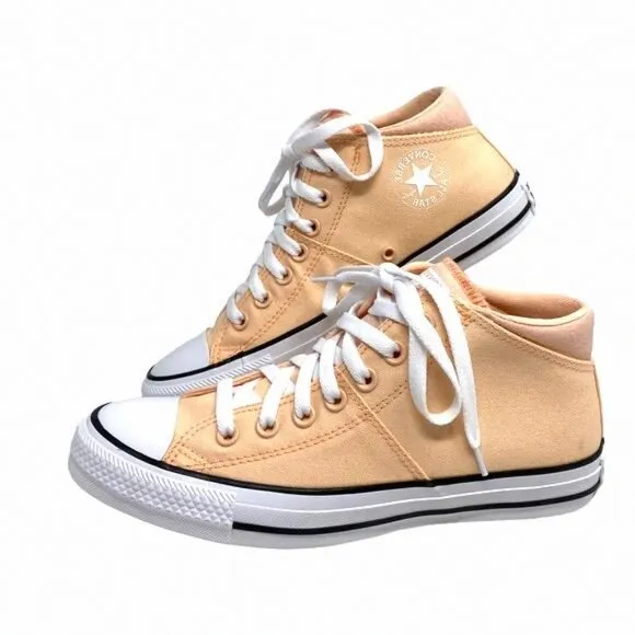 Converse Chuck Taylor All Star Madison Mid Sneakers A05002F Canvas Coral Women's