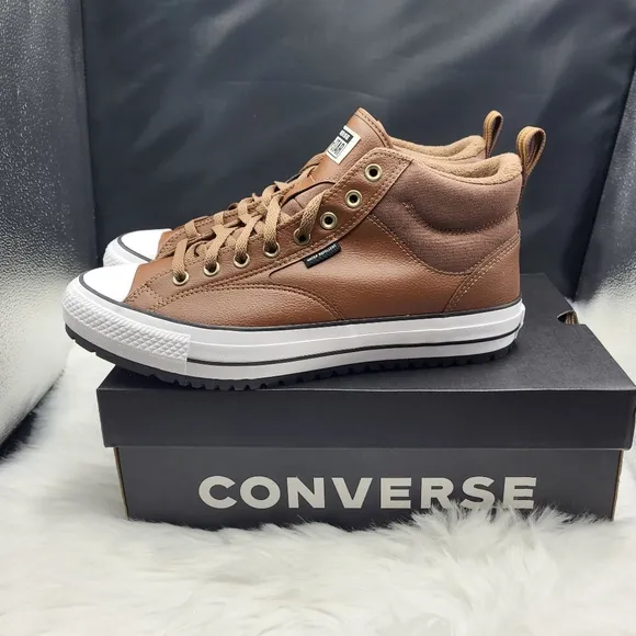 Converse Men's Brown High-Top Sneakers